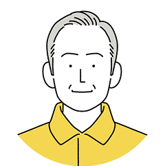 高齢男性のイラスト